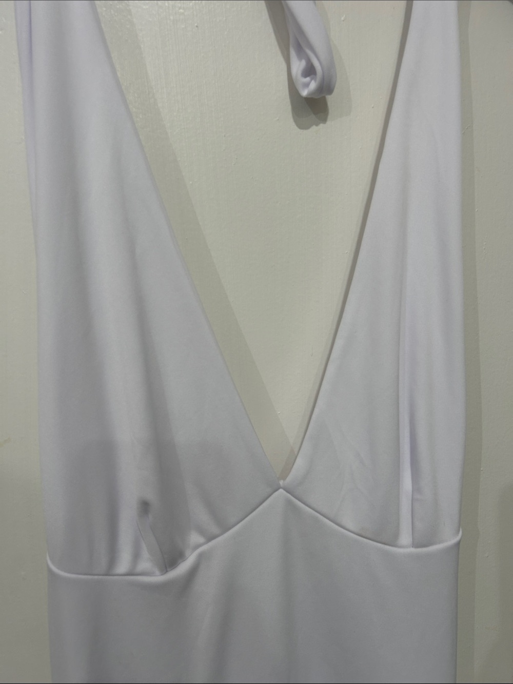 Marilyn Monroe White Strapless Pleated Halter Dress Costume size medium - Picture 6 of 8